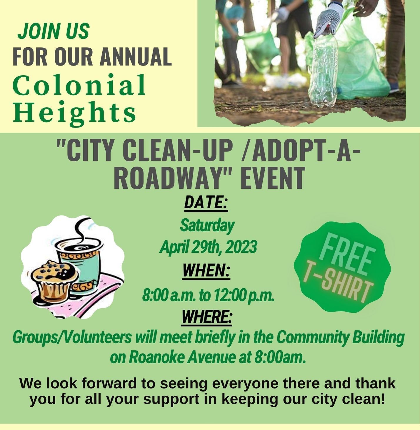 City Clean-UpAdopt-A-Roadway Website Post