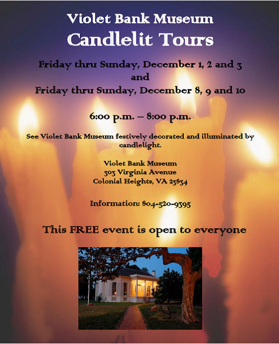 VBM candlelight tours 2017