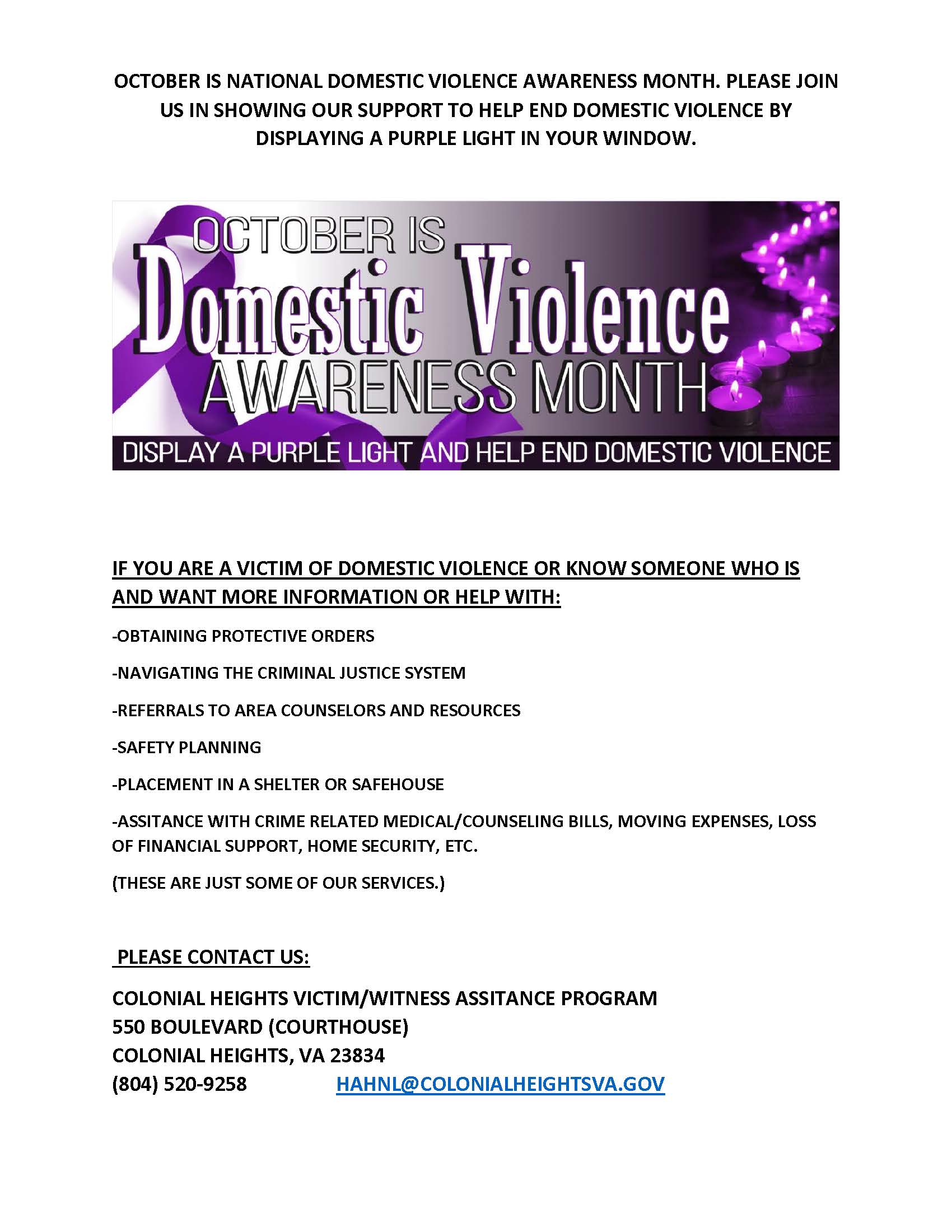 DV AWARENESS MONTH FLYER-2020