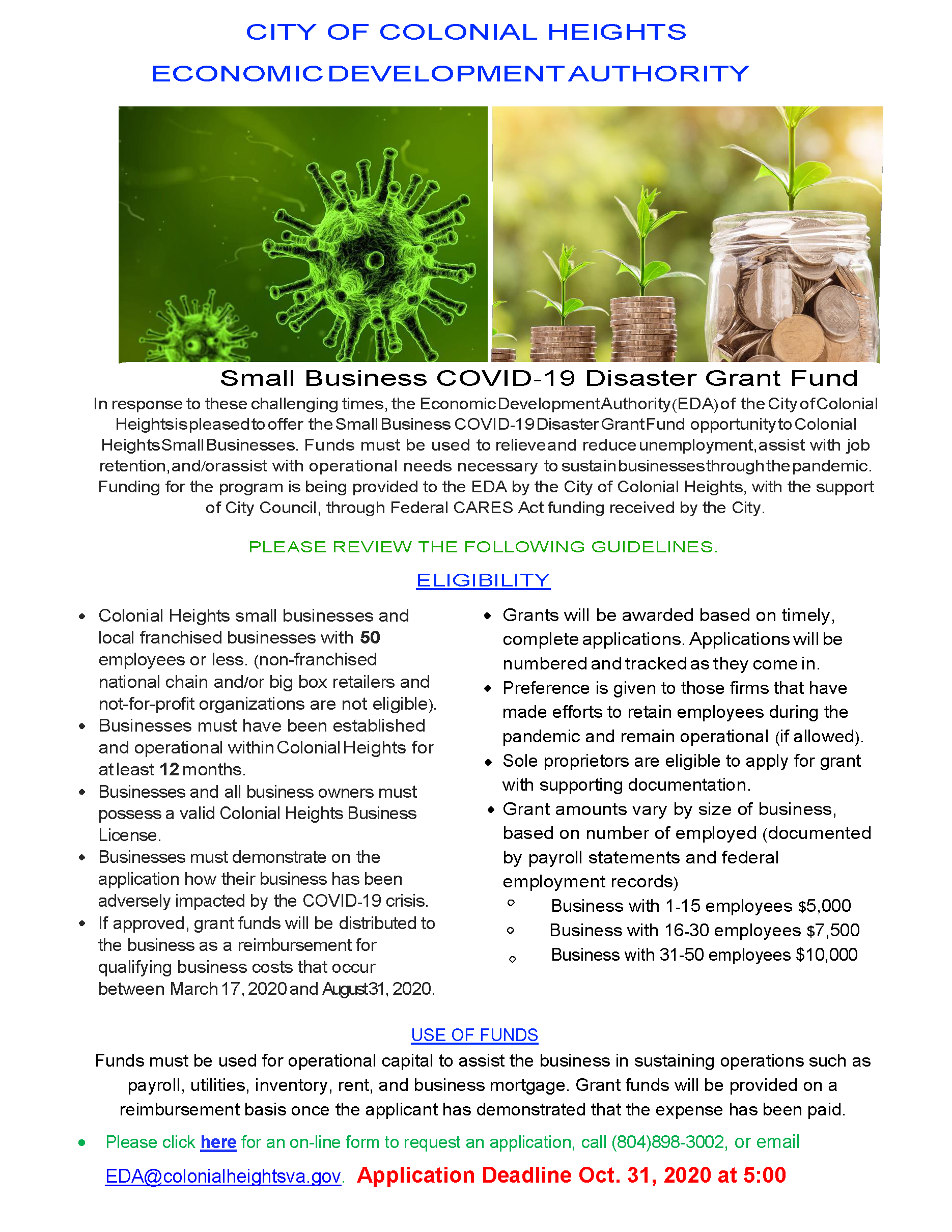 EDASmallBusinessGrantInfo2ndRound