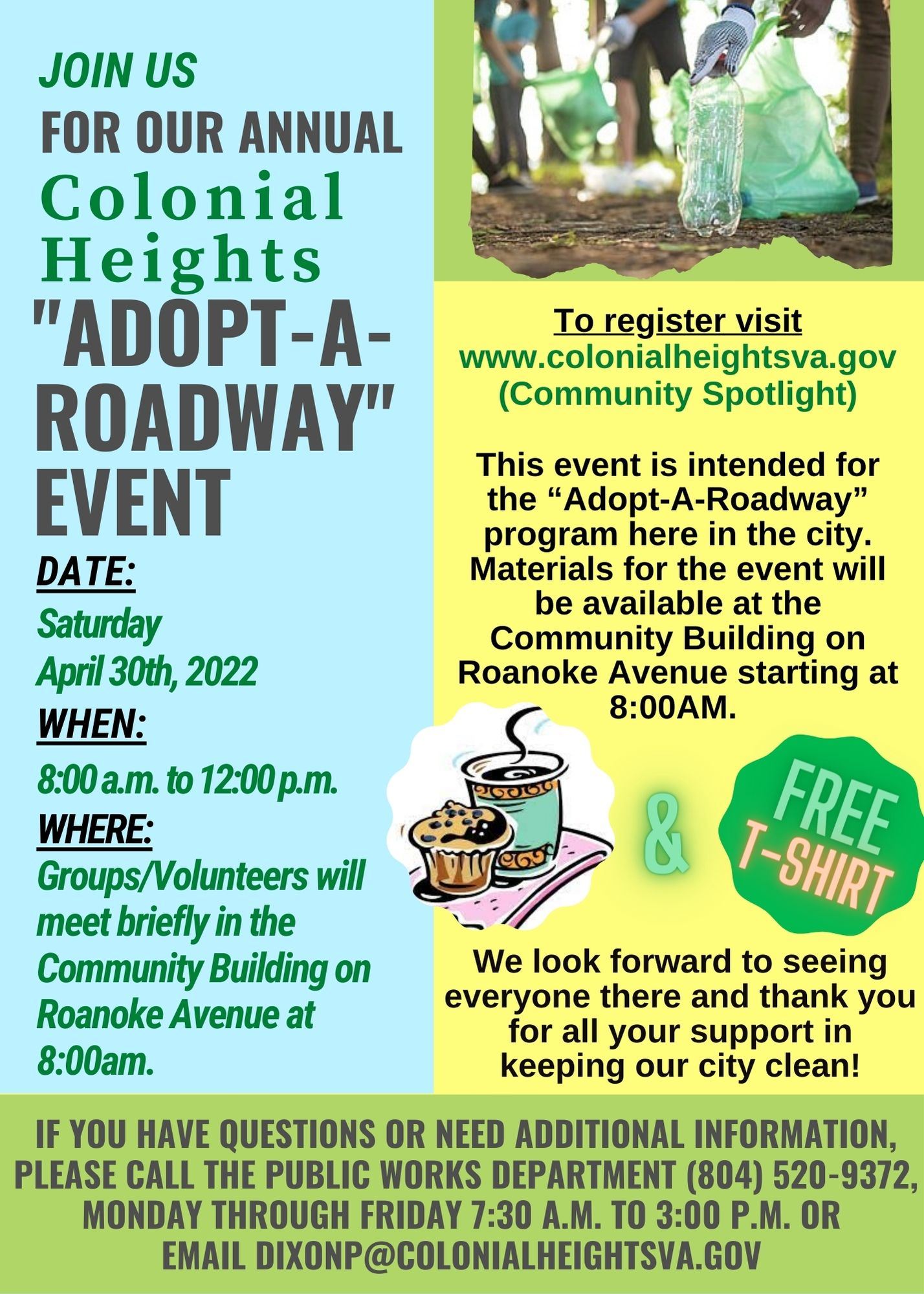 City Adopt A Roadway Event - 2022