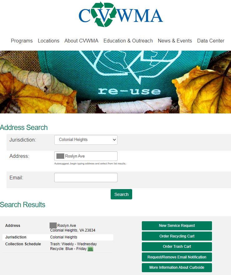 City Focus Blurb - CVWMA Self-Service - Image 1